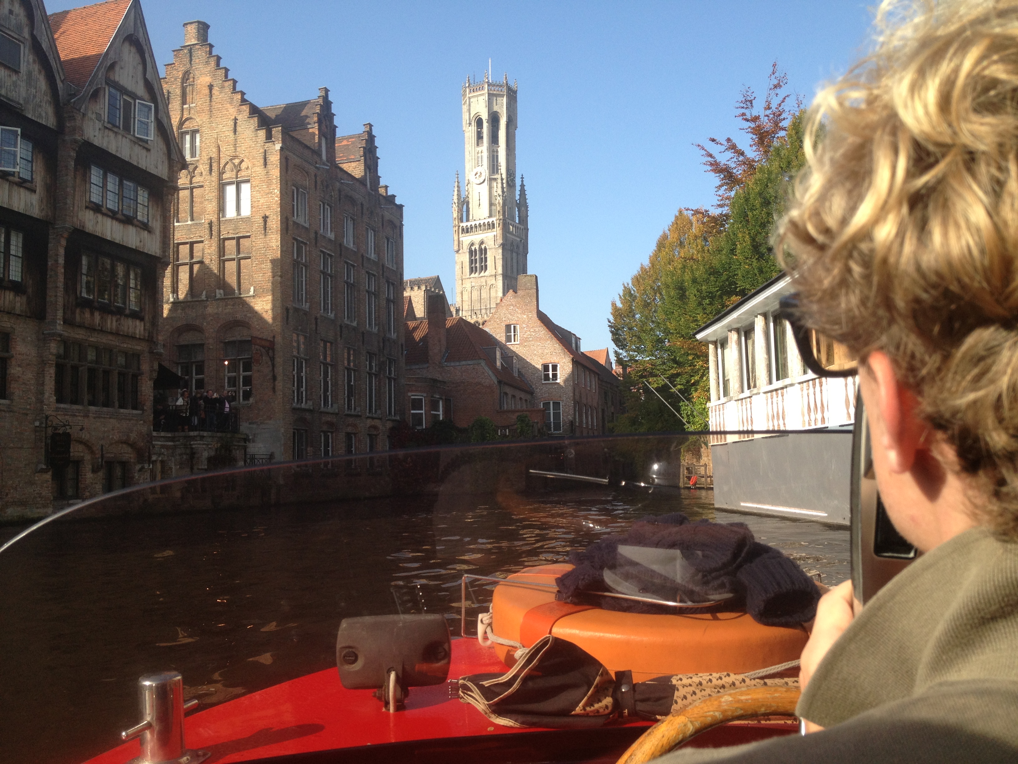 bruges 運河クルーズ